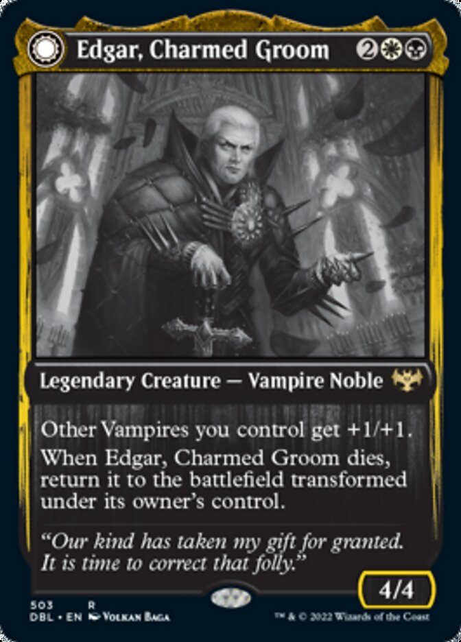 Edgar, Charmed Groom // Edgar Markov's Coffin