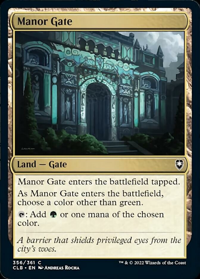 Manor Gate - Foil