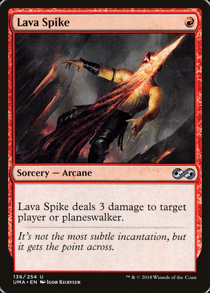Lava Spike - Foil