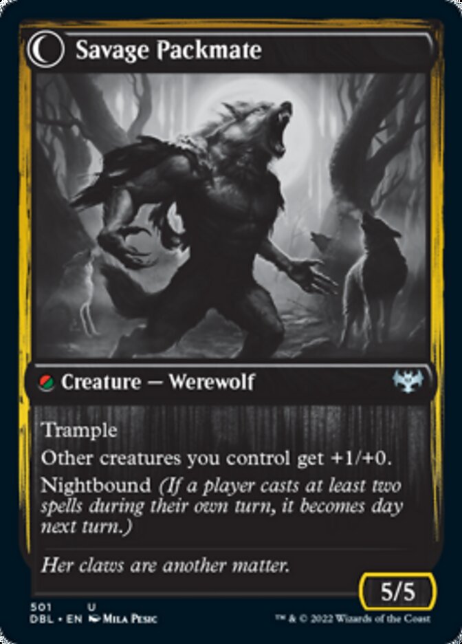 Child of the Pack // Savage Packmate - Foil
