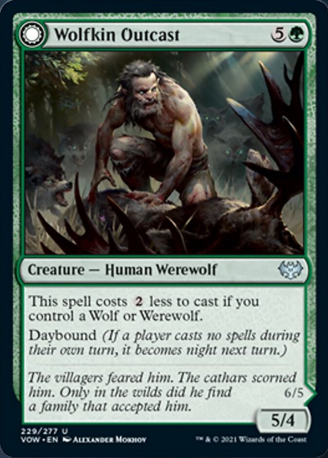 Wolfkin Outcast // Wedding Crasher - Foil