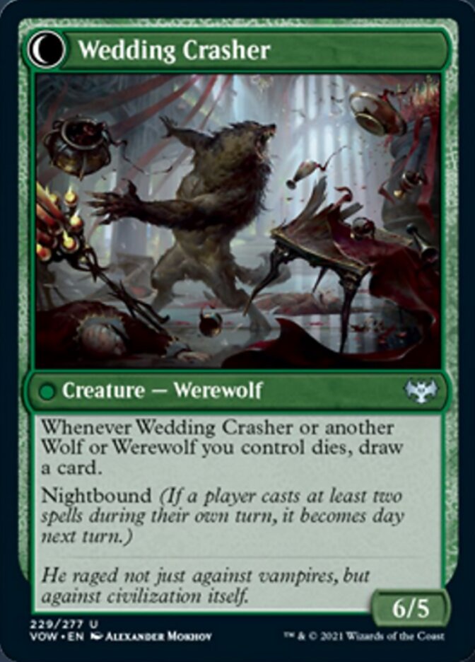 Wolfkin Outcast // Wedding Crasher - Foil