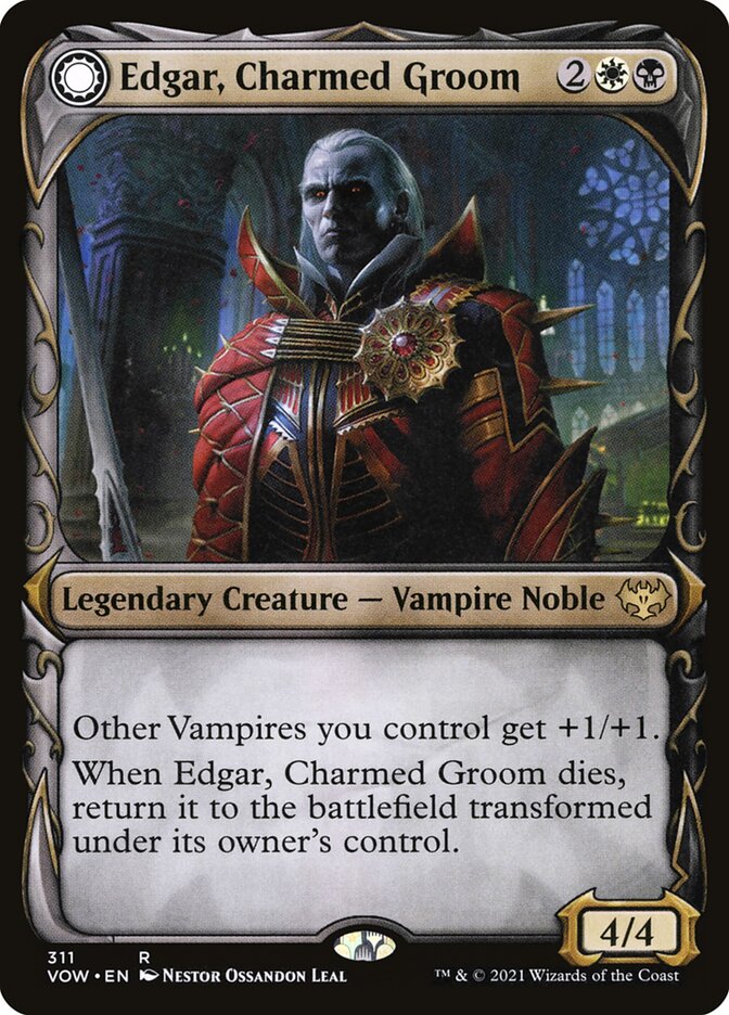 Edgar, Charmed Groom // Edgar Markov's Coffin - Foil