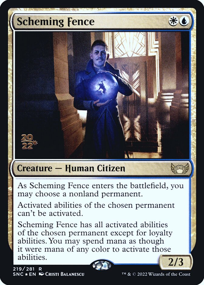 Scheming Fence - Foil