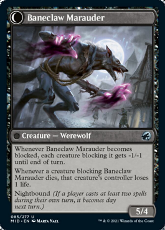 Baneblade Scoundrel // Baneclaw Marauder