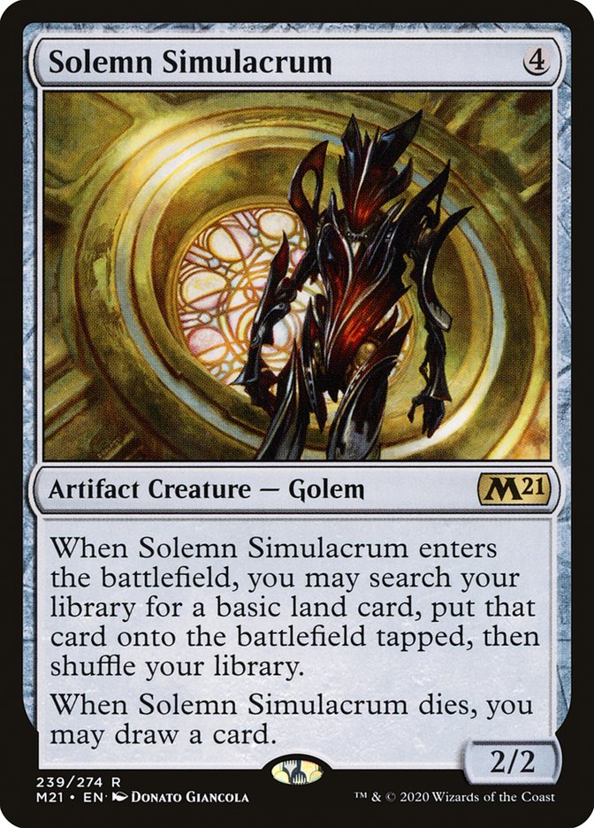 Solemn Simulacrum - Foil