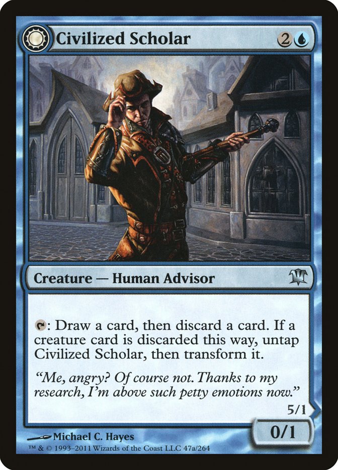 Civilized Scholar // Homicidal Brute - Foil