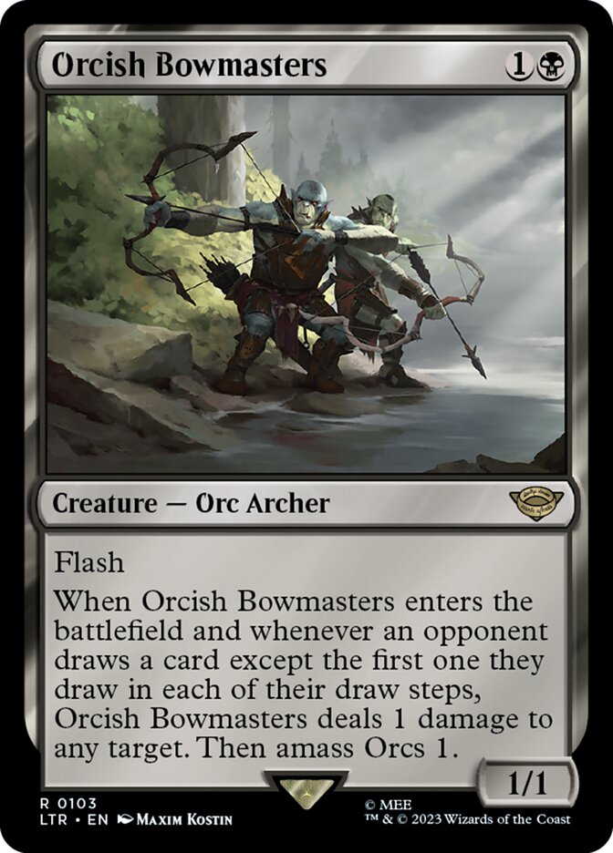 Orcish Bowmasters - Foil
