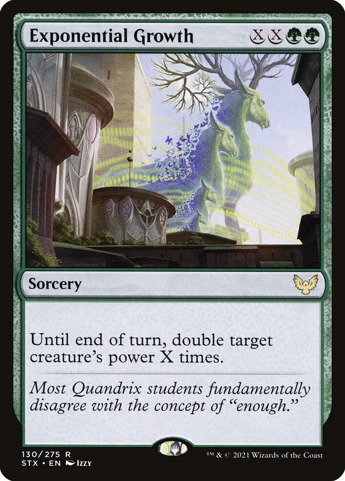 Exponential Growth - Foil