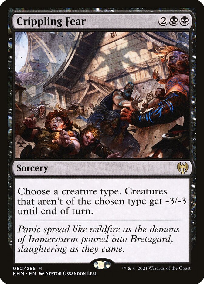 Crippling Fear - Foil