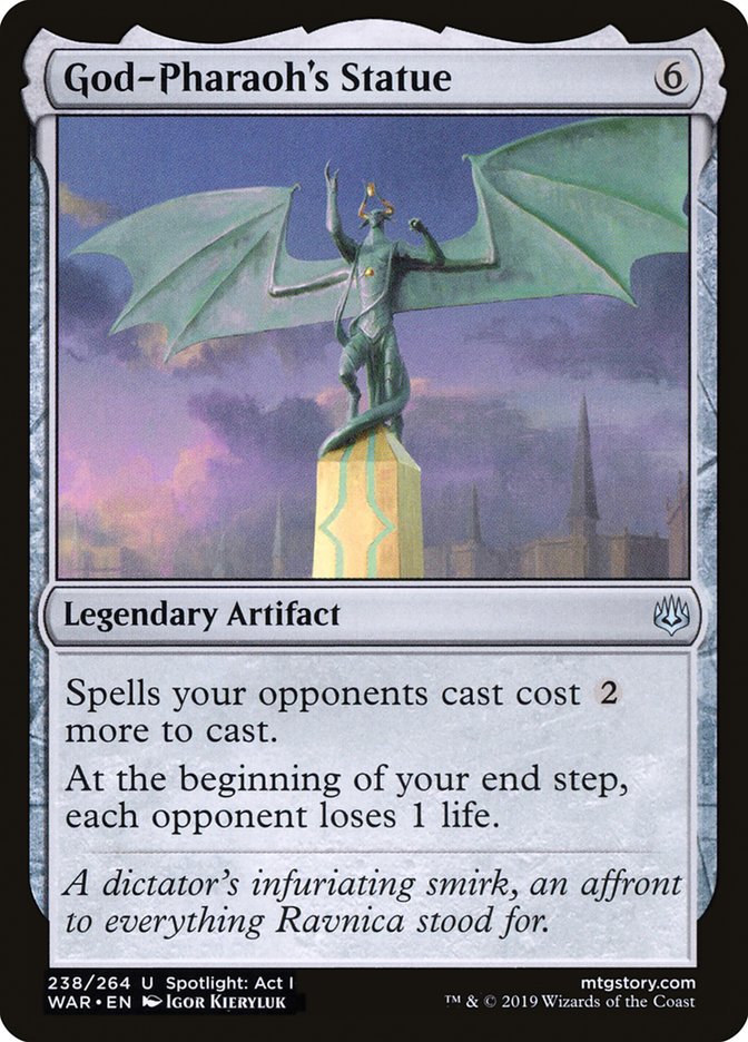 God-Pharaoh's Statue - Foil