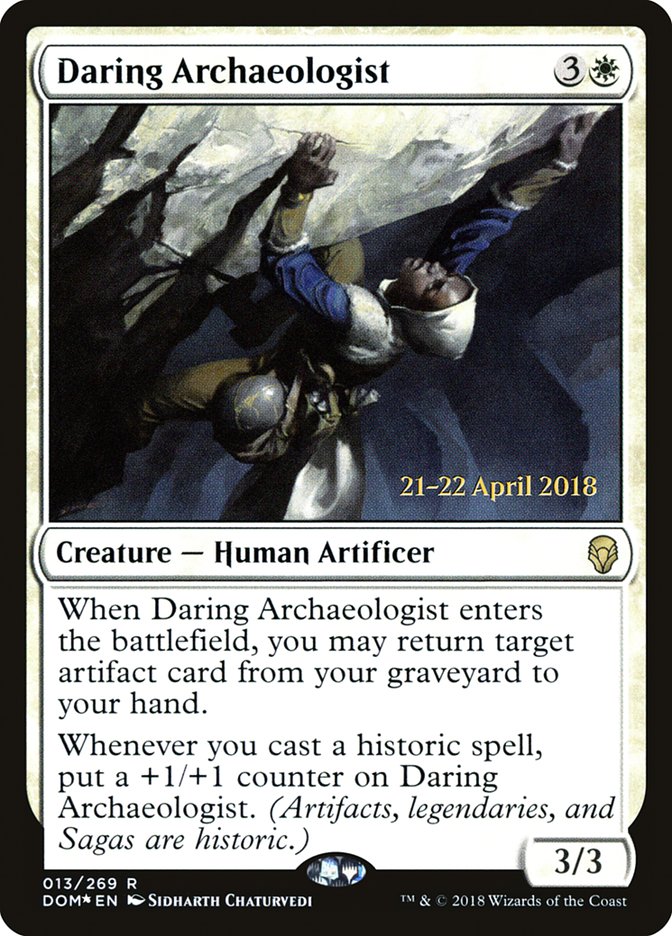 Daring Archaeologist - Foil