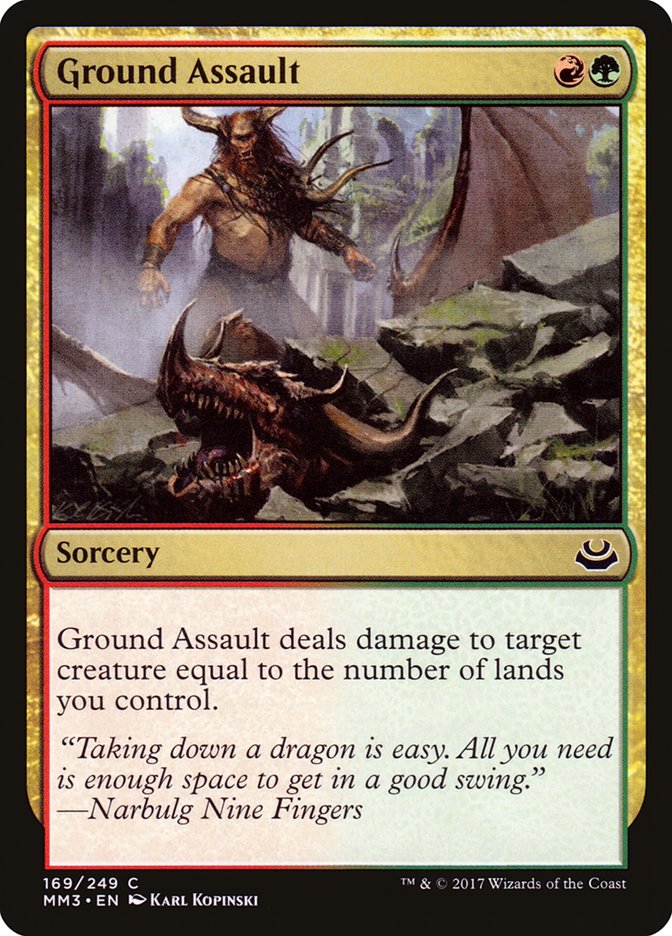 Ground Assault - Foil