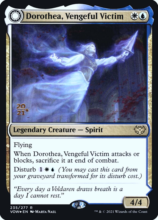 Dorothea, Vengeful Victim // Dorothea's Retribution - Foil