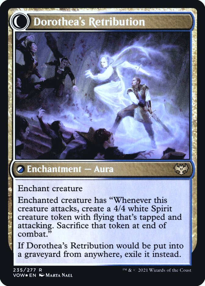 Dorothea, Vengeful Victim // Dorothea's Retribution - Foil