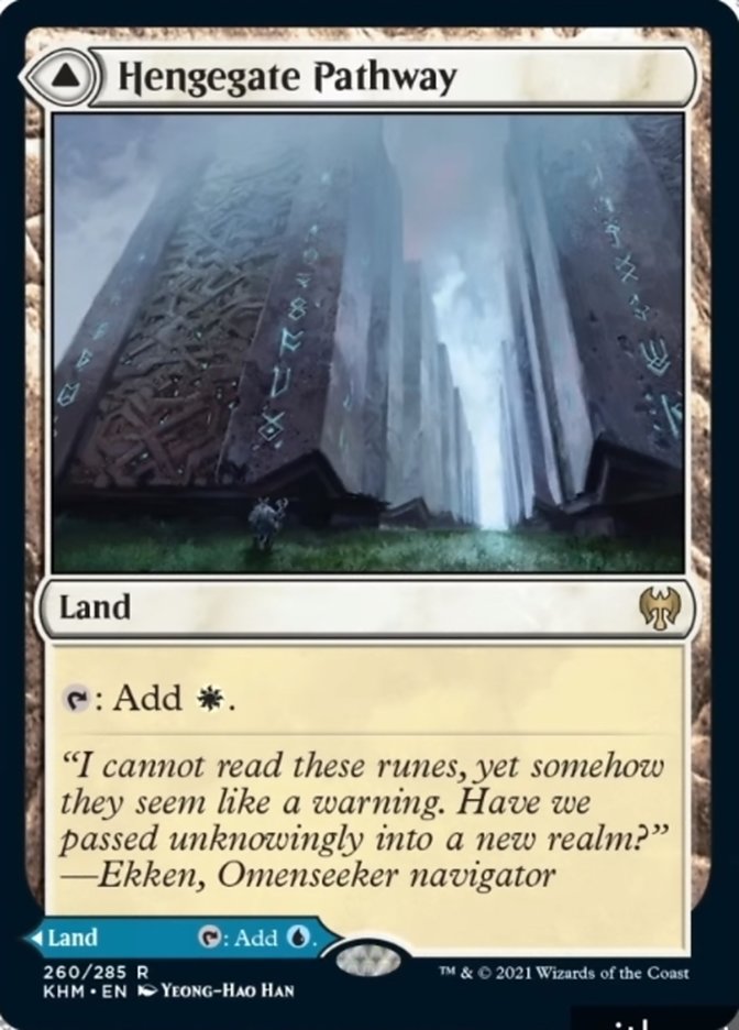 Hengegate Pathway // Mistgate Pathway - Foil