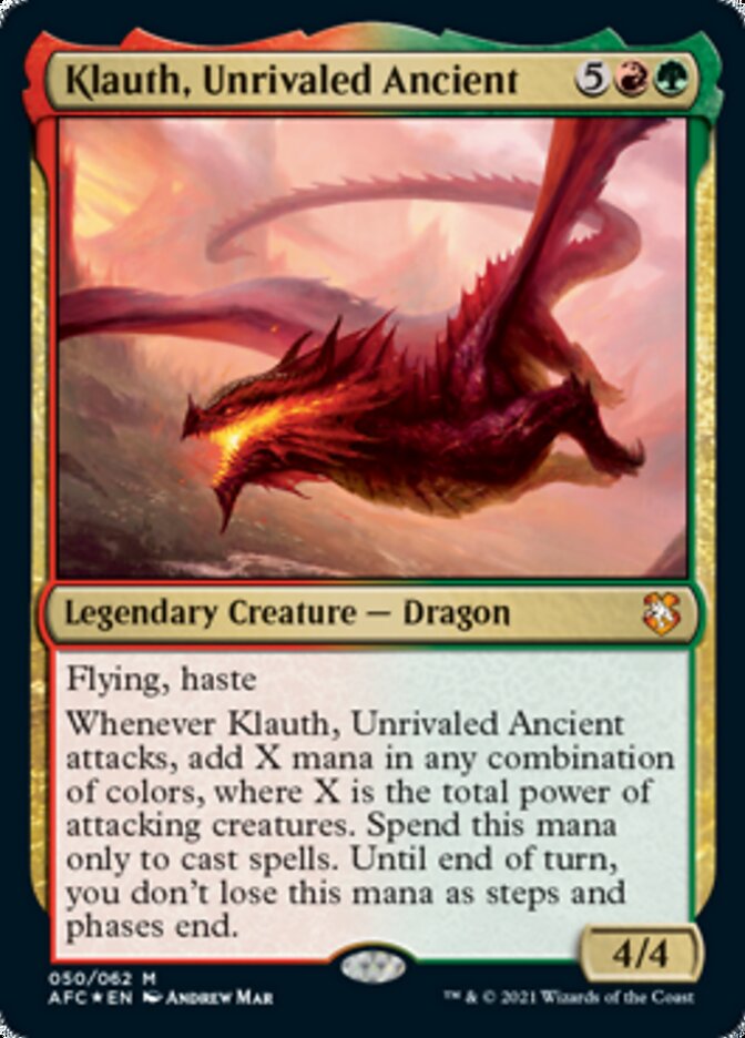 Klauth, Unrivaled Ancient - Foil