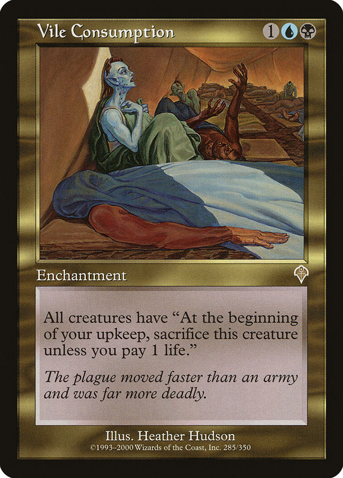 Vile Consumption - Foil