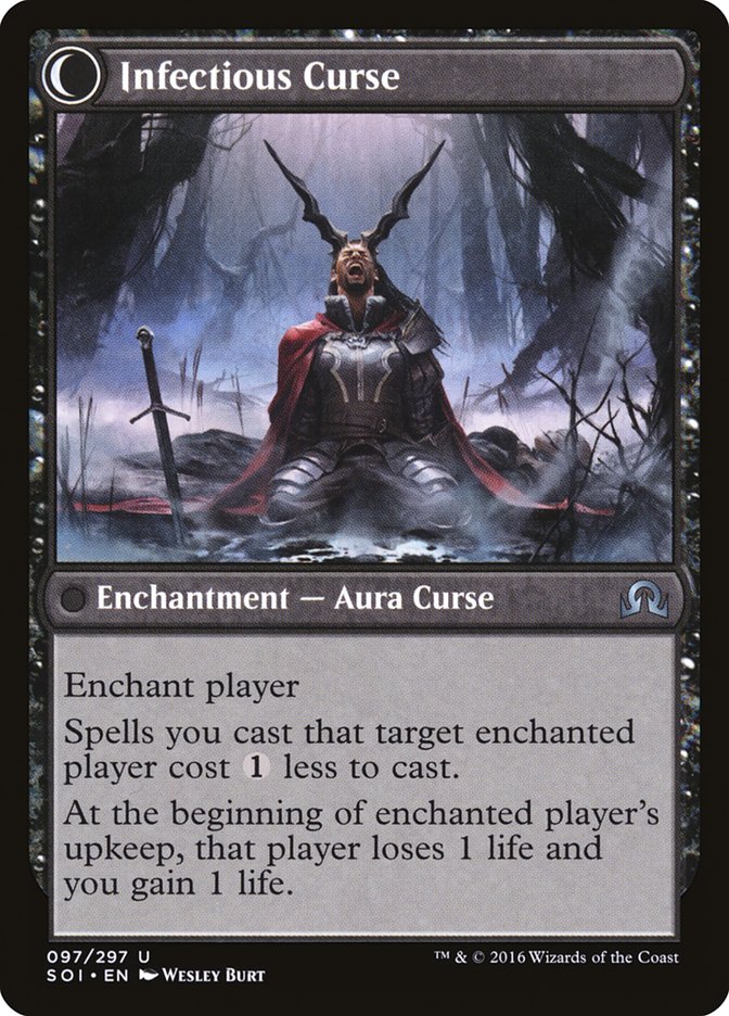 Accursed Witch // Infectious Curse - Foil