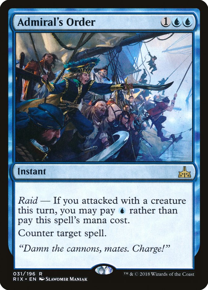 Admiral's Order - Foil