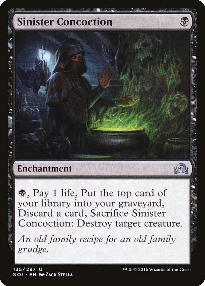 Sinister Concoction - Foil