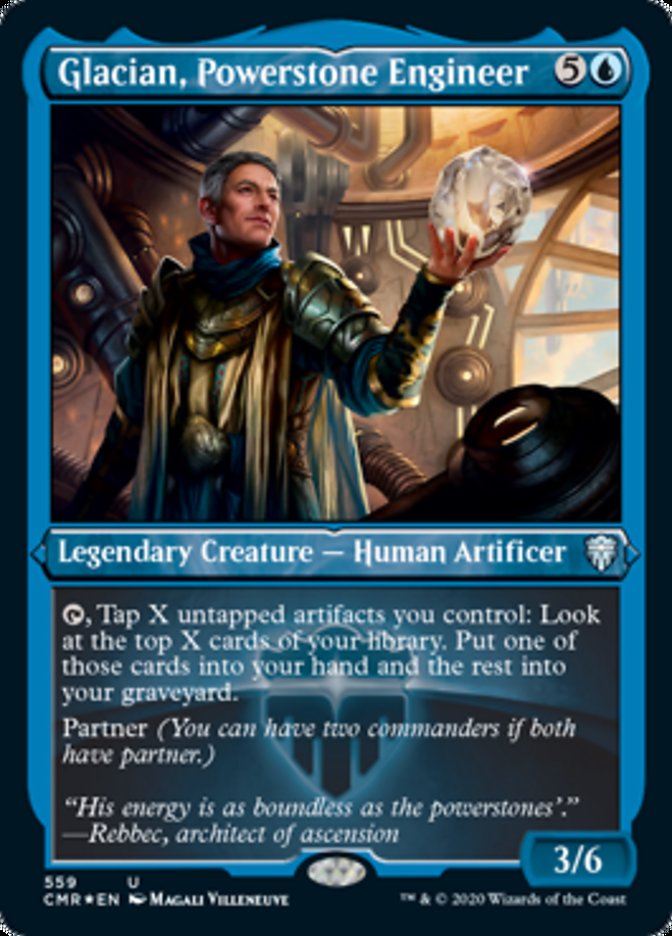 Glacian, Powerstone Engineer - Foil