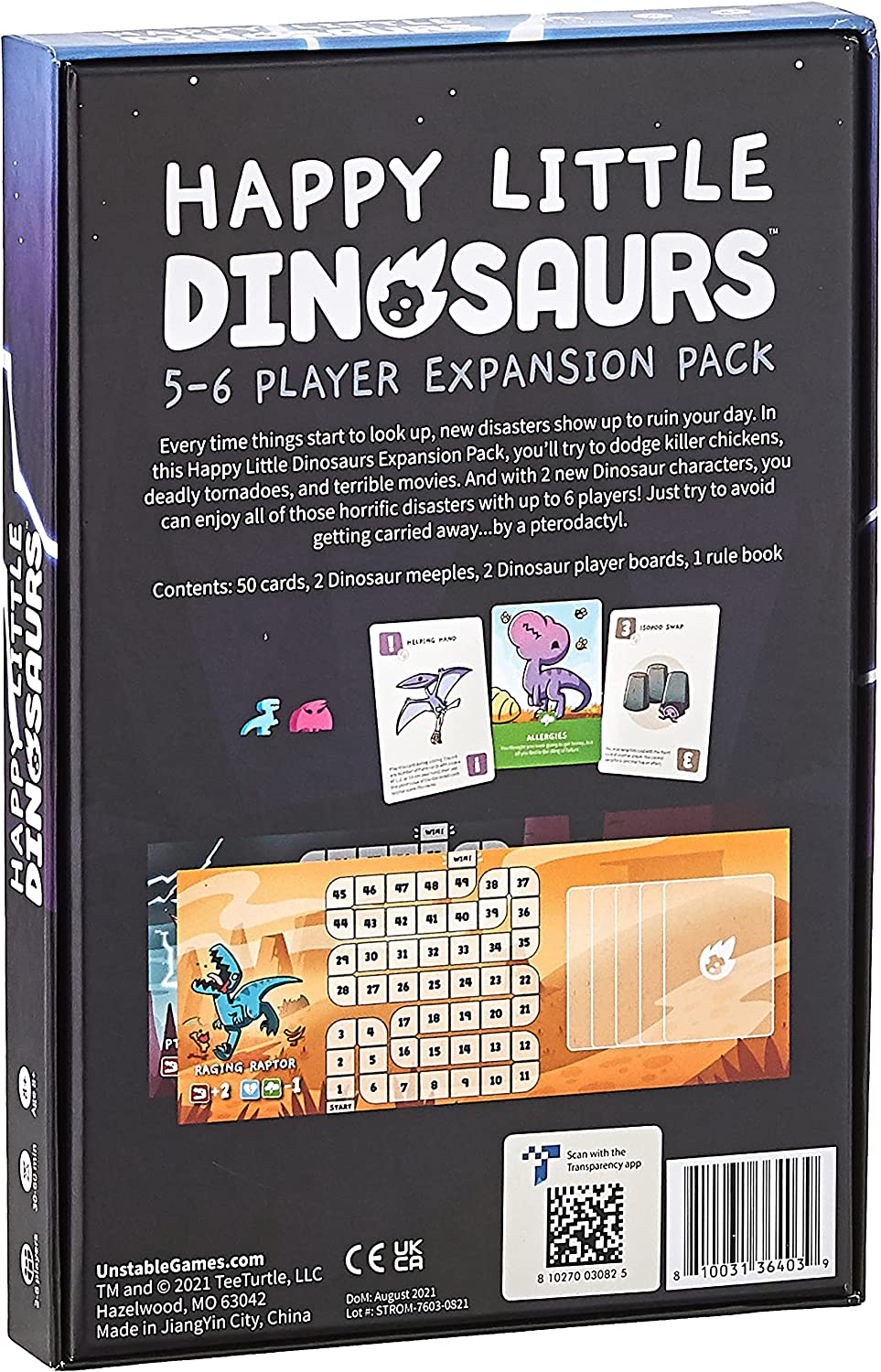 Happy Little Dinosaurs - 5-6 Player Expansion