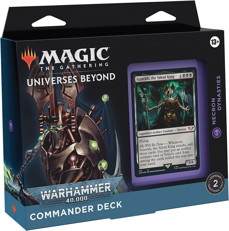 Magic: The Gathering - Commander Deck - Warhammer 40k - Necron Dynasties