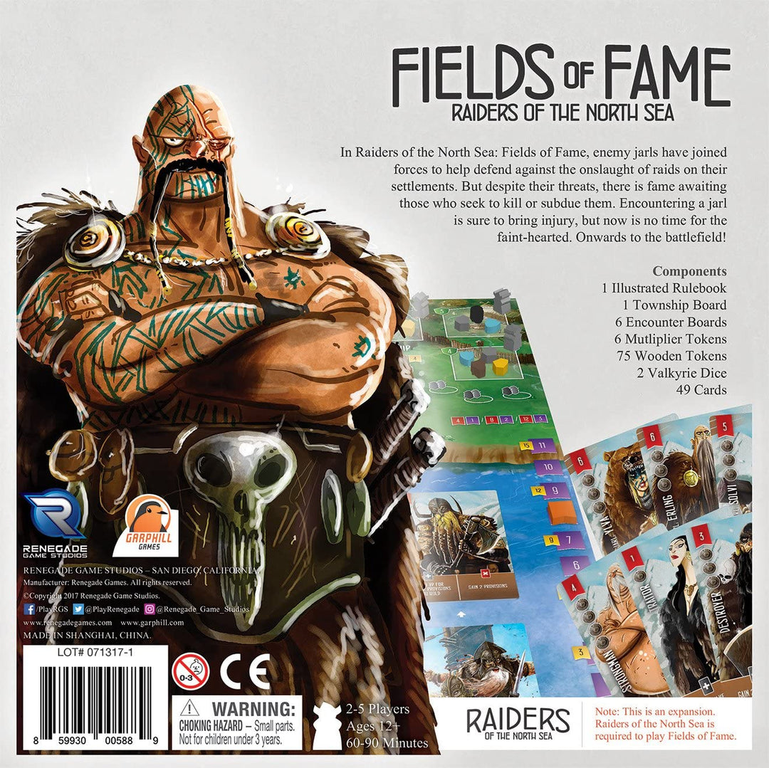 Raiders of the North Sea - Expansion - Fields of Fame