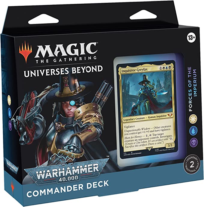 Magic: The Gathering - Commander Deck - Warhammer 40k - Forces Of The Imperium