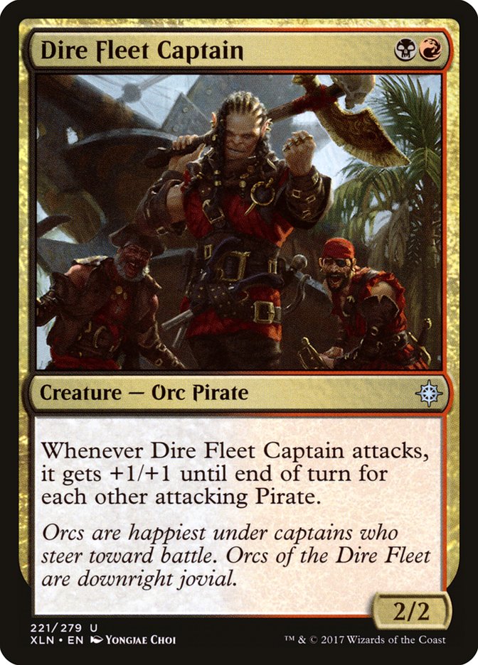 Dire Fleet Captain - Foil