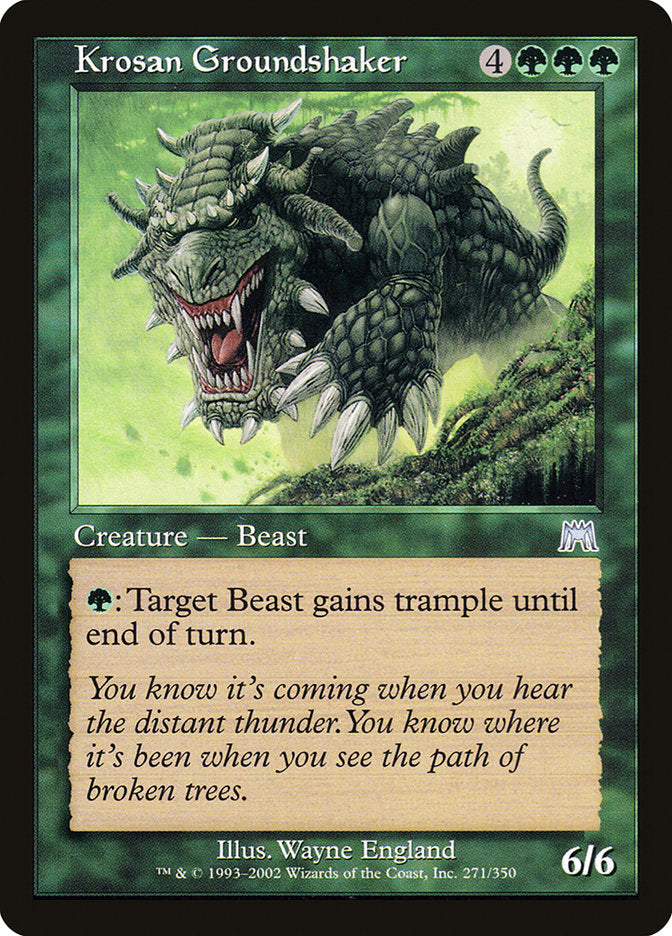 Krosan Groundshaker - Foil