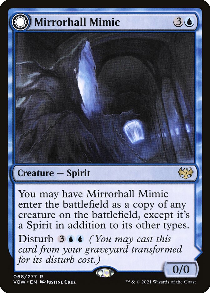 Mirrorhall Mimic // Ghastly Mimicry - Foil