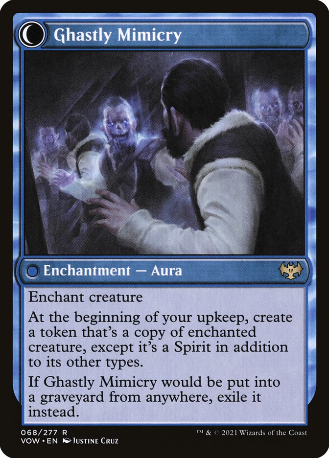 Mirrorhall Mimic // Ghastly Mimicry - Foil