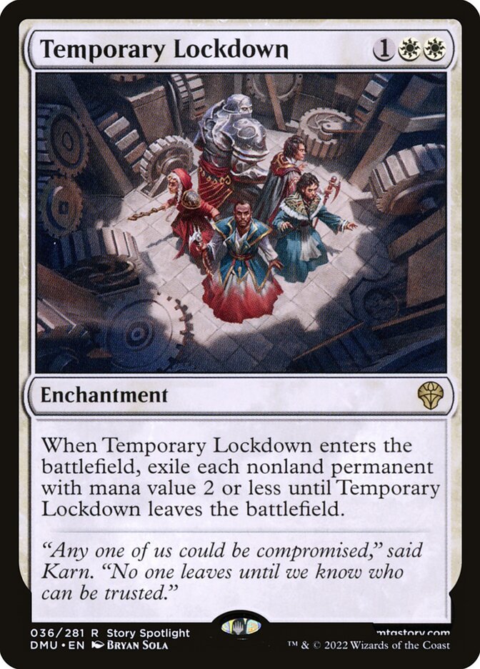 Temporary Lockdown - Foil