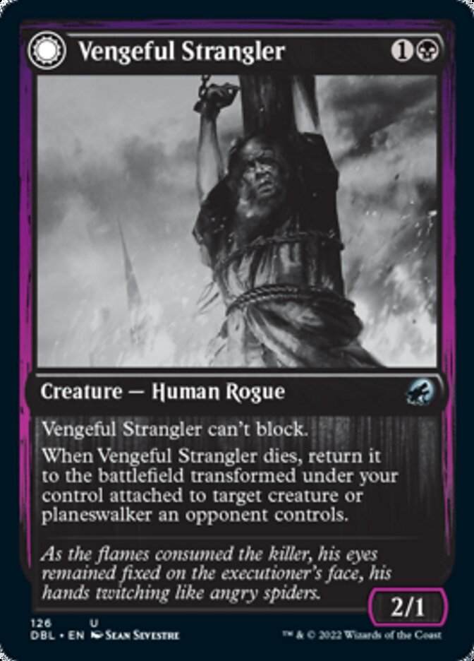 Vengeful Strangler // Strangling Grasp - Foil