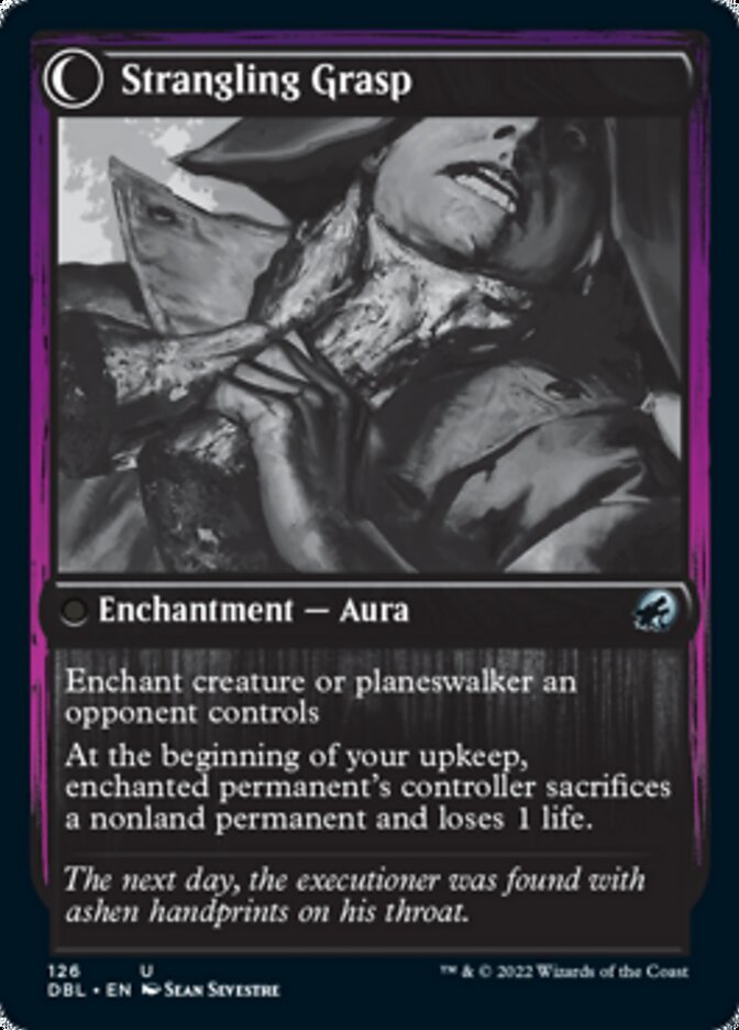 Vengeful Strangler // Strangling Grasp - Foil