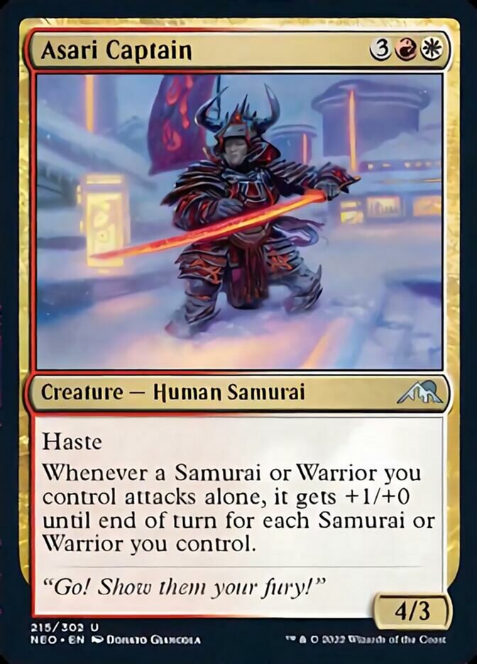 Asari Captain - Foil