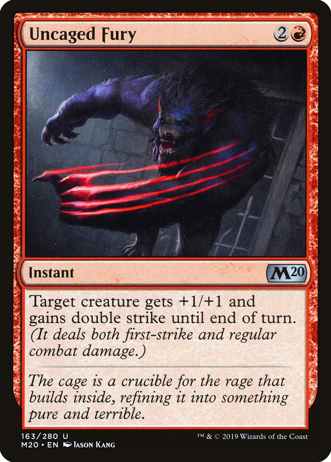 Uncaged Fury - Foil