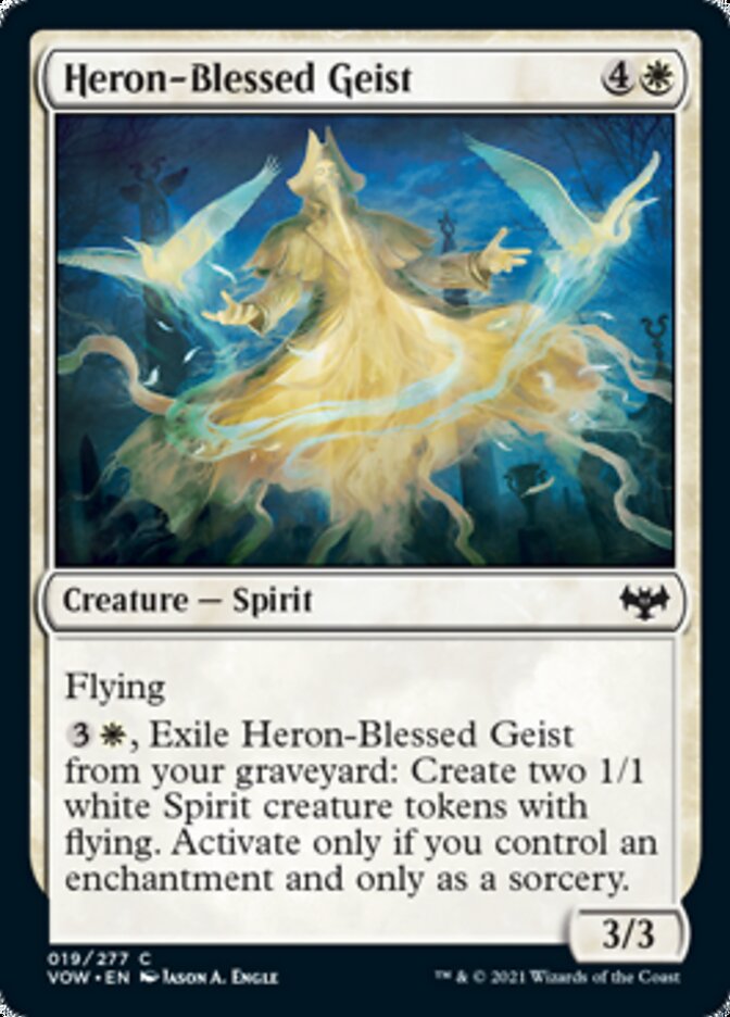 Heron-Blessed Geist - Foil