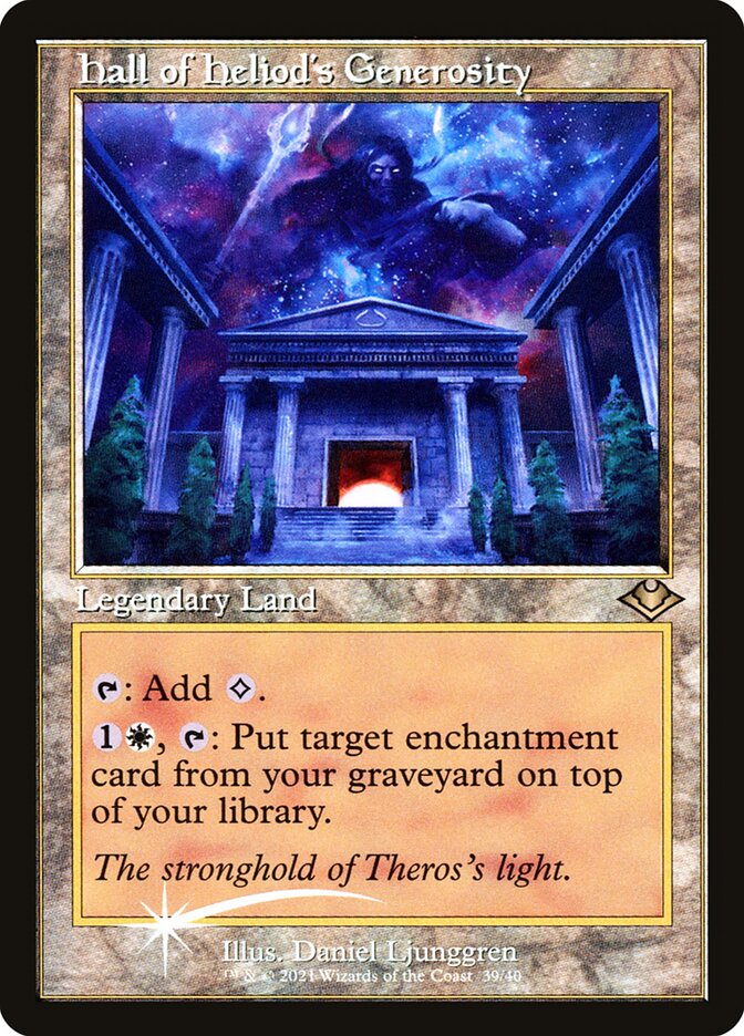 Hall of Heliod's Generosity - Etched Foil