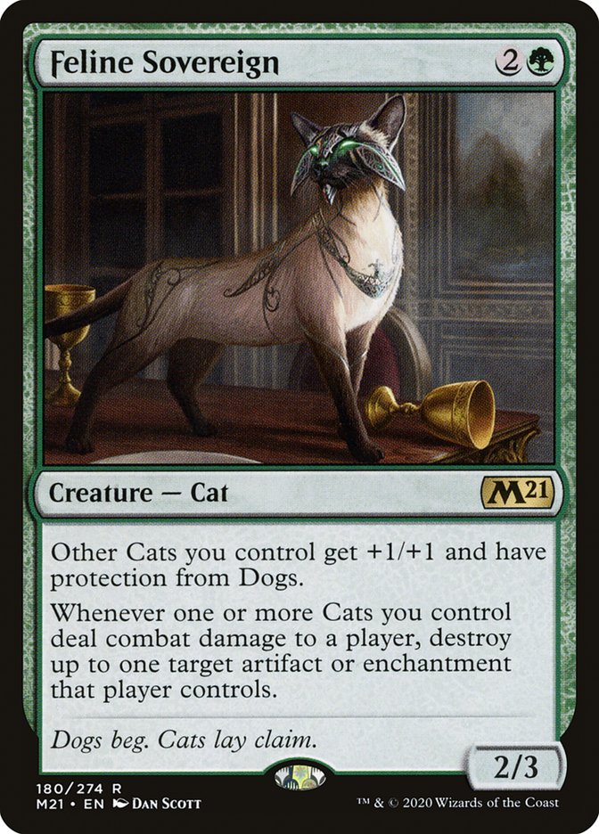 Feline Sovereign - Foil