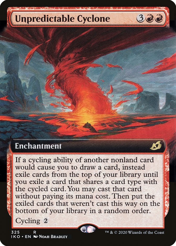 Unpredictable Cyclone - Foil