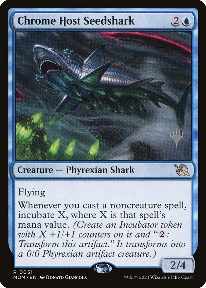 Chrome Host Seedshark - Foil