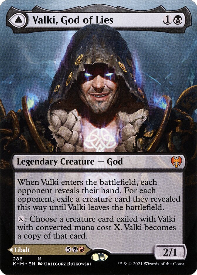 Valki, God of Lies // Tibalt, Cosmic Impostor - Foil