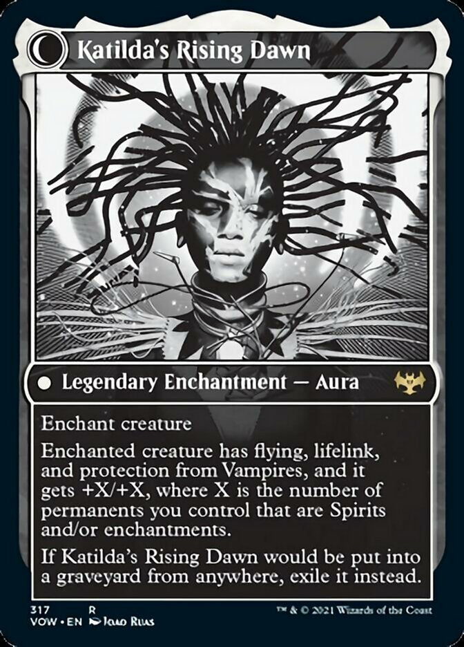 Katilda, Dawnhart Martyr // Katilda's Rising Dawn - Foil