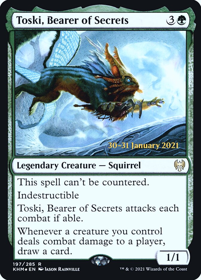 Toski, Bearer of Secrets - Foil