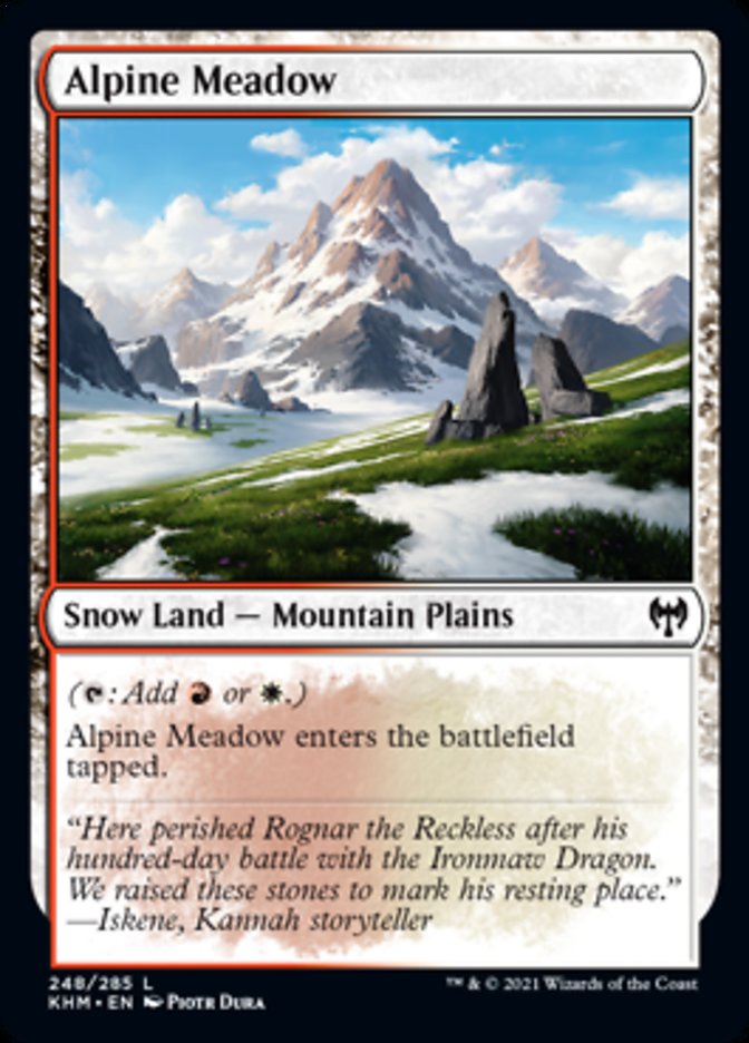 Alpine Meadow - Foil