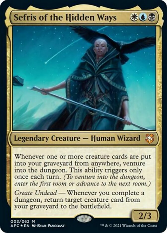 Sefris of the Hidden Ways - Foil