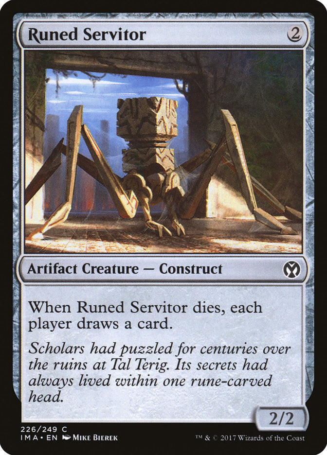 Runed Servitor - Foil